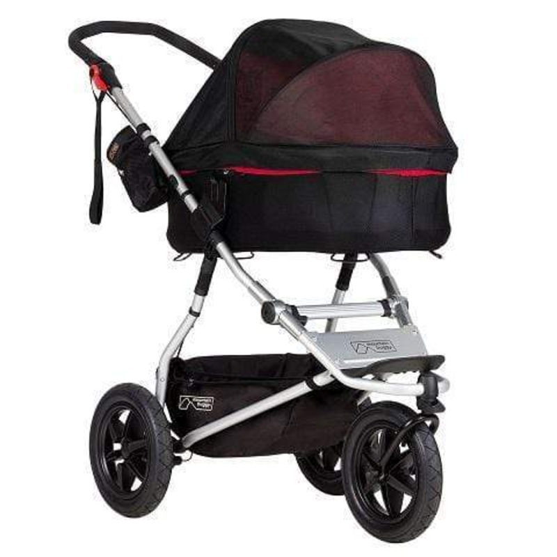 Mountain Buggy UJ, Terrain, Plus One Carrycot Plus Sun Cover