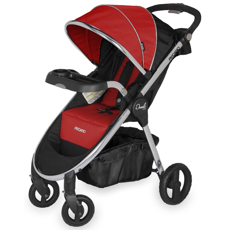 Recaro Denali Luxury Stroller – Scarlet