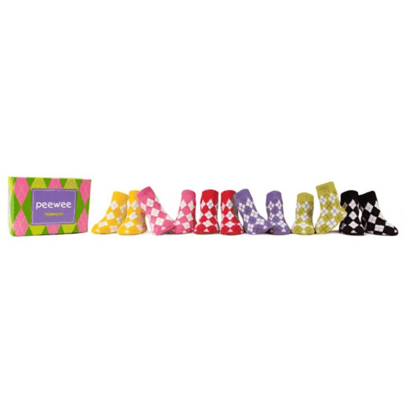 Trumpette Peewee Girl Socks, 0-12 Months