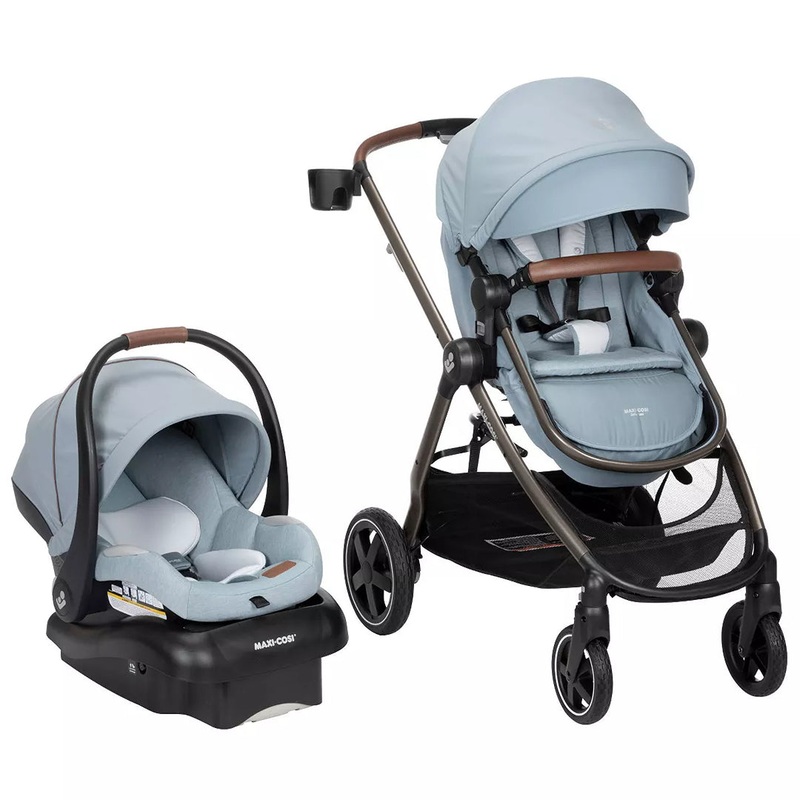 Zelia Luxe Travel System – New Hope Gray
