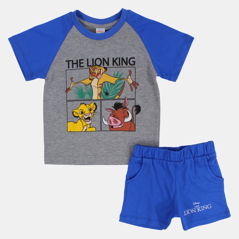 Baby Boys Cotton Pajama Set  Lion King