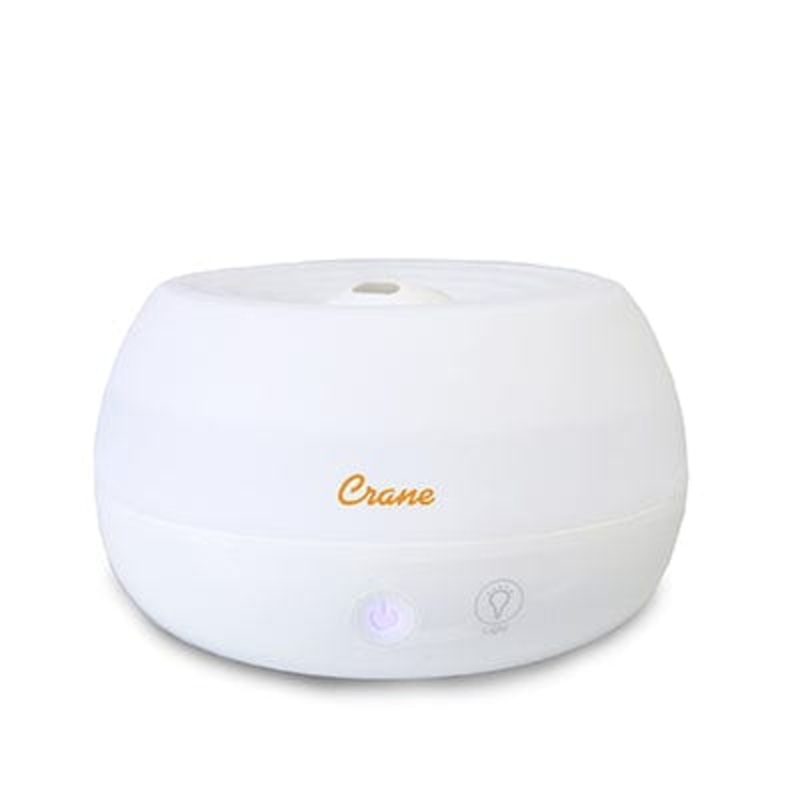 Crane 0.2 Gal 2-in-1 Ultrasonic Cool Mist Humidifier & Aroma Diffuser (Small Room)