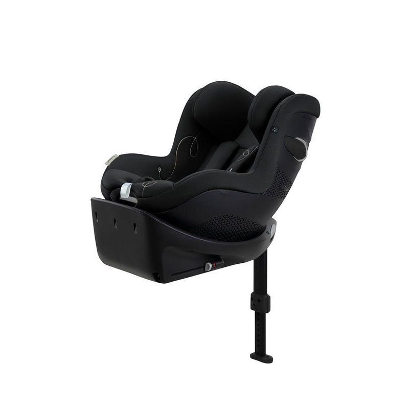 CYBEX Sirona Gi i-Size 360 Rotating ISOFIX Toddler Car Seat – Moon Black
