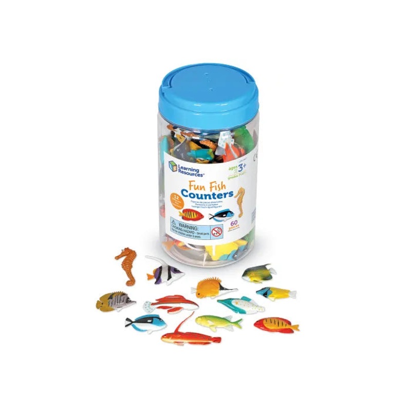 Fun Fish Counters (Set of 60)