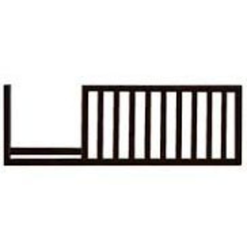 Pali Gala Forever Crib Toddler Rail in Mocacchino