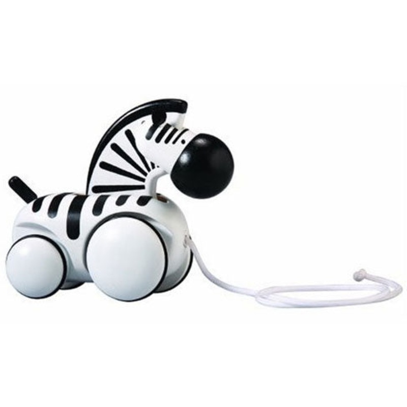 Plan Toys Pull-Along Zebra