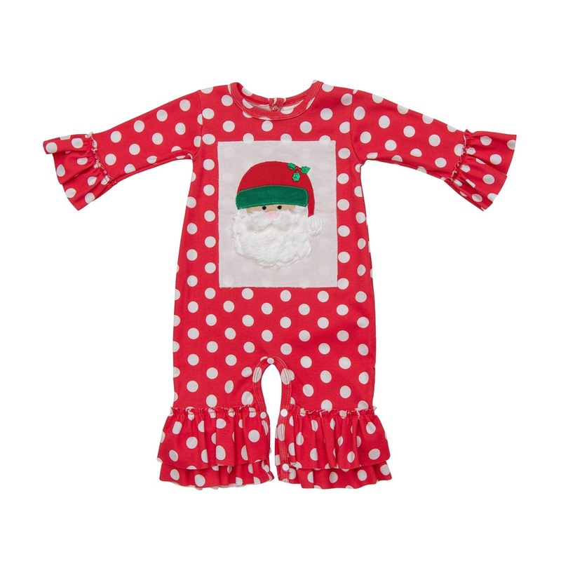 Santa’S Helper Girl Romper