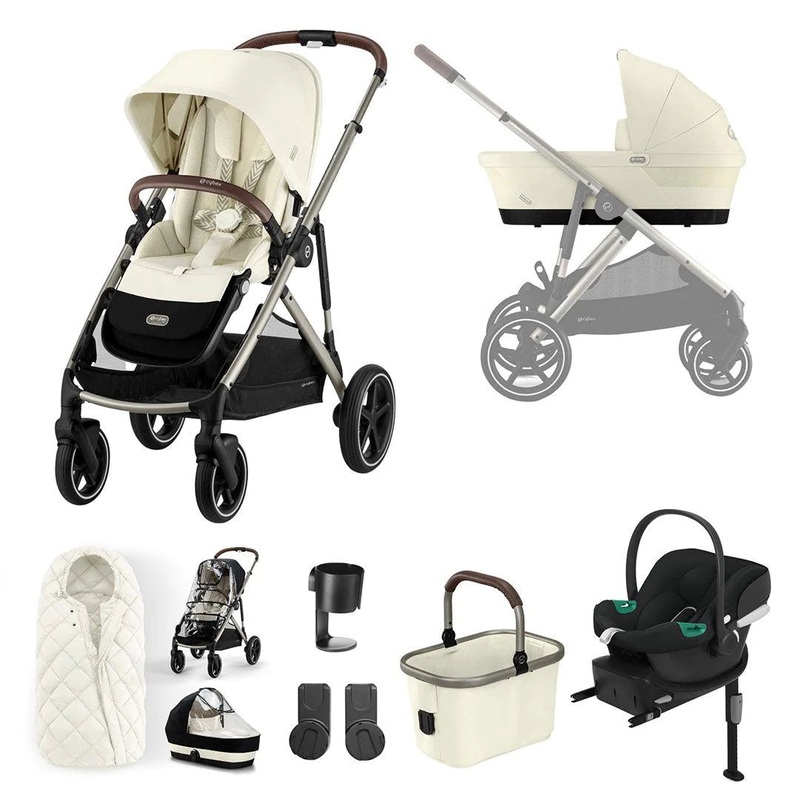 CYBEX Gazelle S Comfort Bundle – Seashell Beige