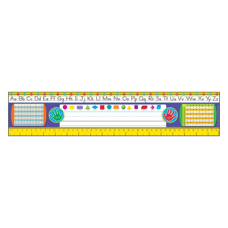 Grades 2-3 Zaner-Bloser Desk Toppers Reference Name Plates