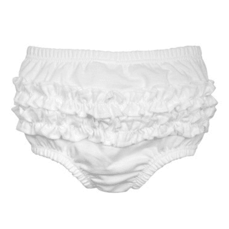 Green Sprouts Fancy Pants in White – Medium (12mo)