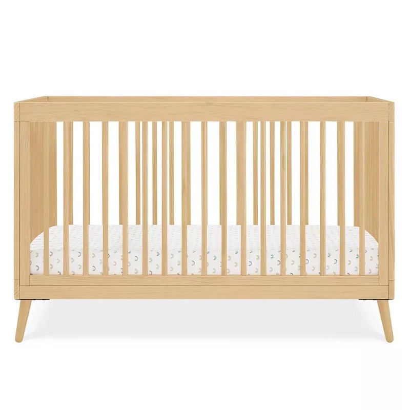 Jordan 4-in-1 Convertible Crib – Greenguard Gold Certified – Natural