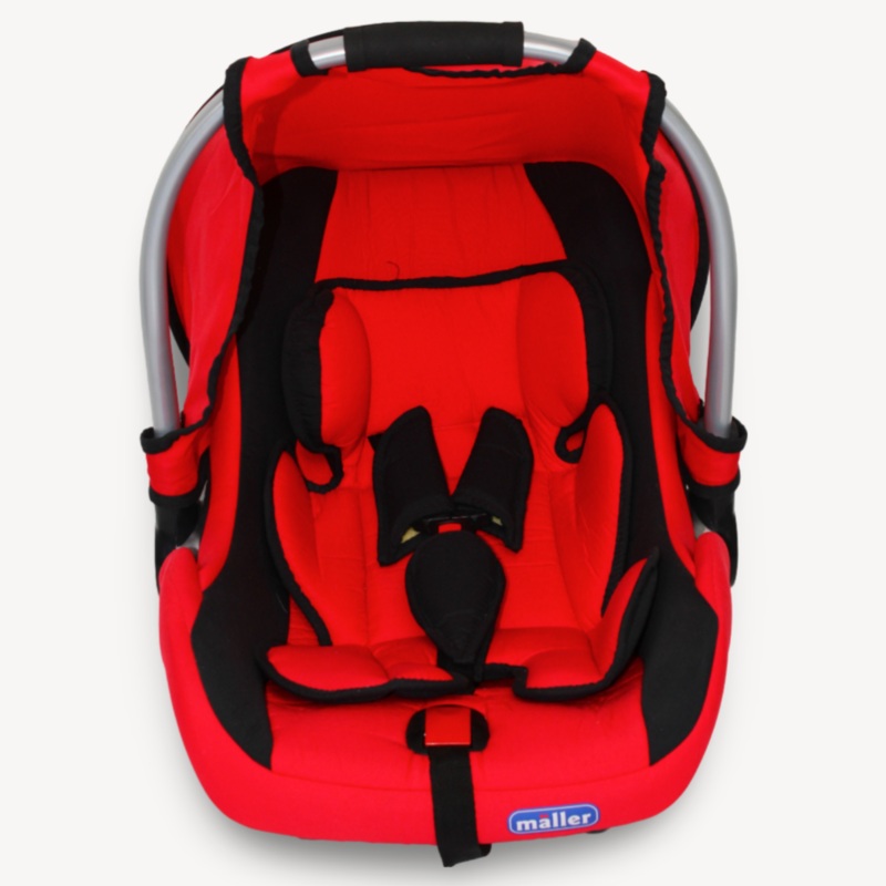 Red & Black Maller Baby Car Seat  Light, Practical, and Safe