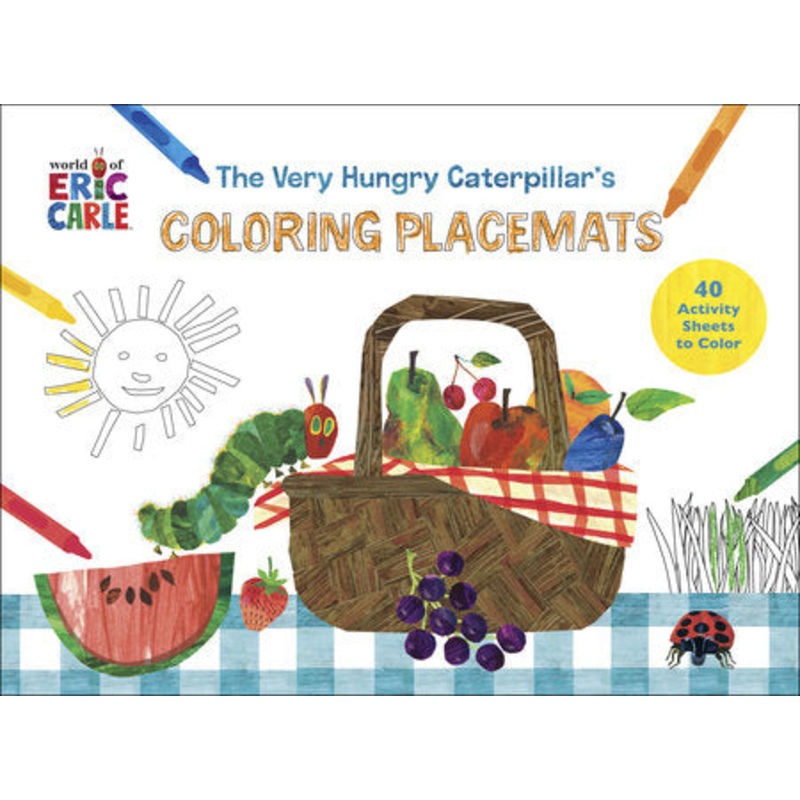 THE VERY HUNGRY CATERPILLAR COLOR PLACEMATS