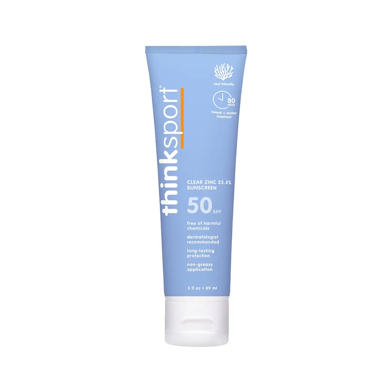 Thinksport Clear Zinc Sunscreen Spf 50 – 3 Fl oz