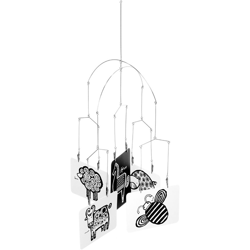 Wee Gallery Photo Mobile from Kikkerland ? Stainless Steel