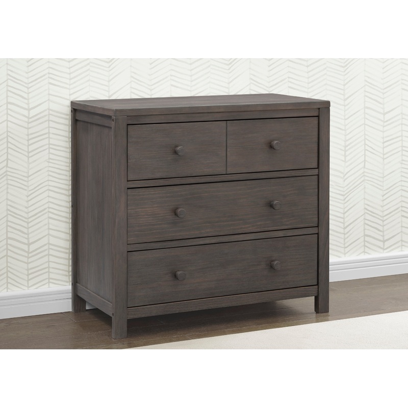 Cambridge 3 Drawer Dresser with Interlocking Drawers