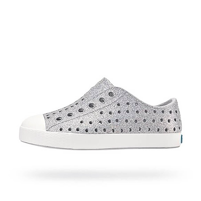 Jefferson Shoes Disco Bling/Shell White