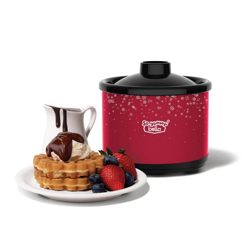 Mini Dipper Red, Electric Fondue Set, 2 Cup Capacity