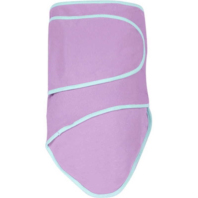 Miracle Blanket Purple with Mint Trim
