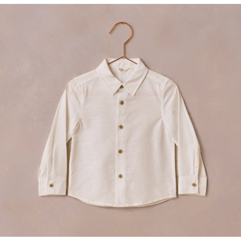 Noralee Harrison Button Down – Ivory