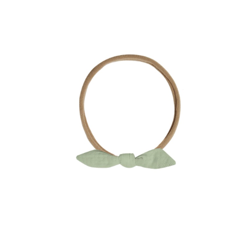 Quincy Mae Little Knot Headband – Sage