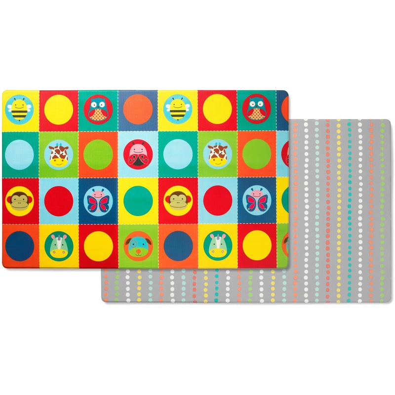 Skip Hop Doubleplay Reversible Playmat – Zoo