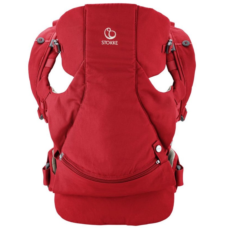 Stokke MyCarrier Front & Back Infant Carrier – Red