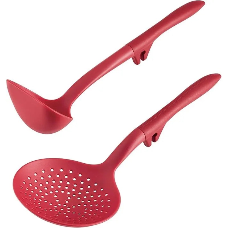 2 Piece Kitchen Utensil Set – Red