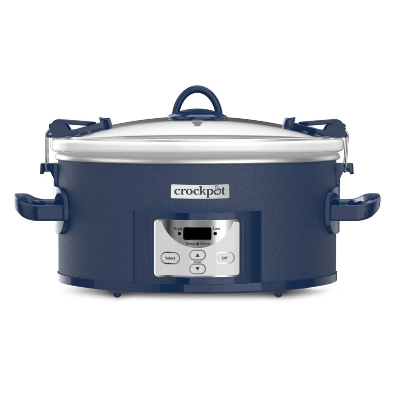7qt Cook & Carry One Touch Programmable Slow Cooker