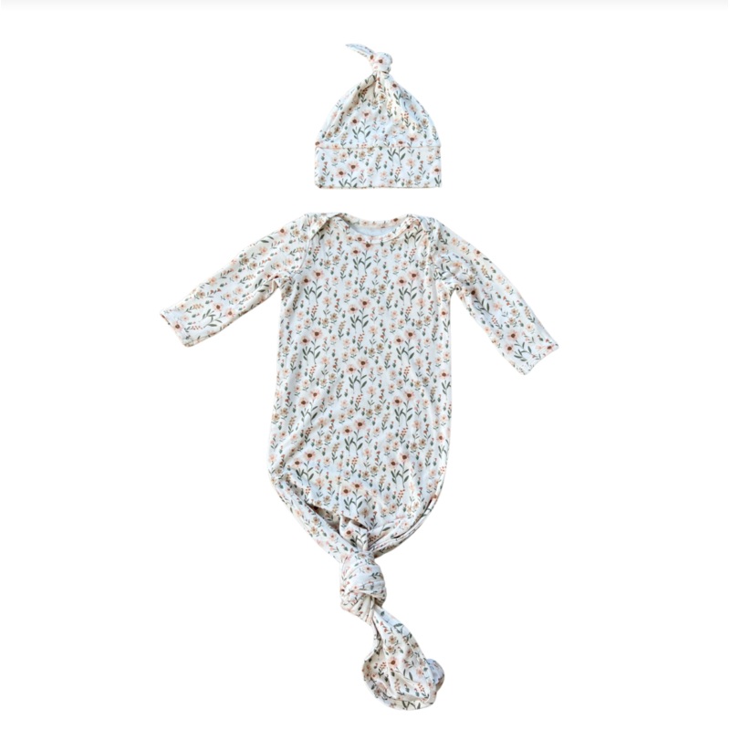Babysprouts Knotted Sleeper Set – Daisy Field