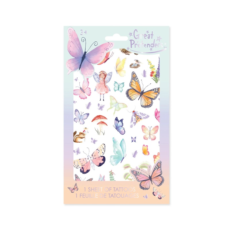 Great Pretenders Float Like A Butterfly Tattoos