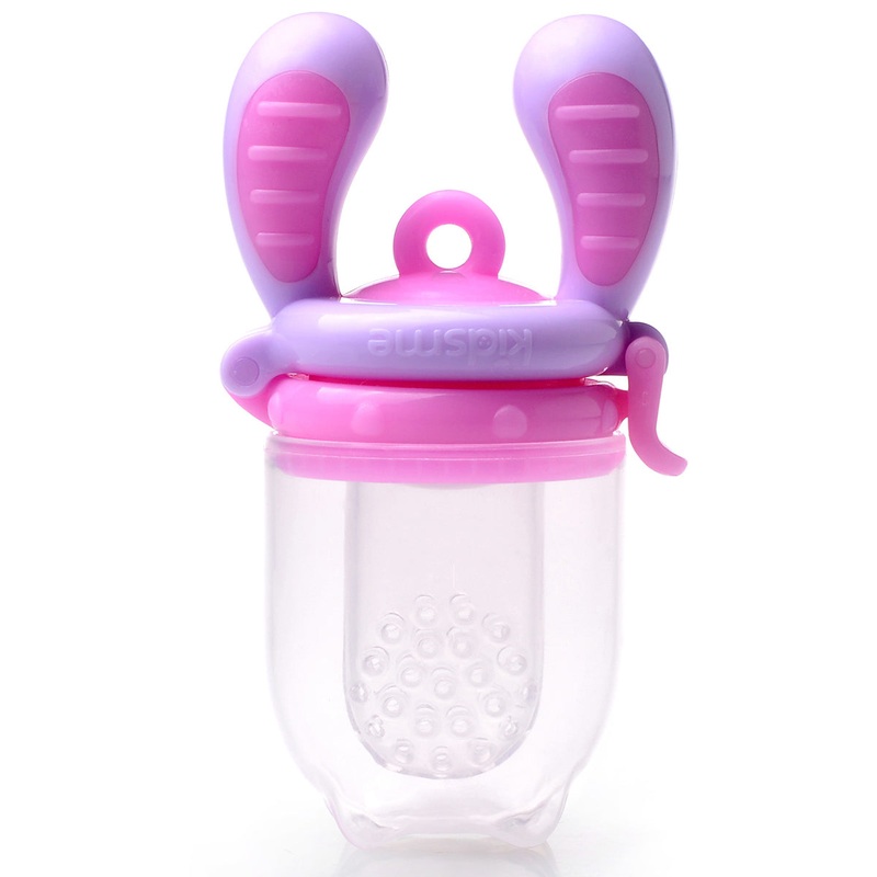 Kidsme Food Feeder, Medium (4+ Months) – Purple/Pink