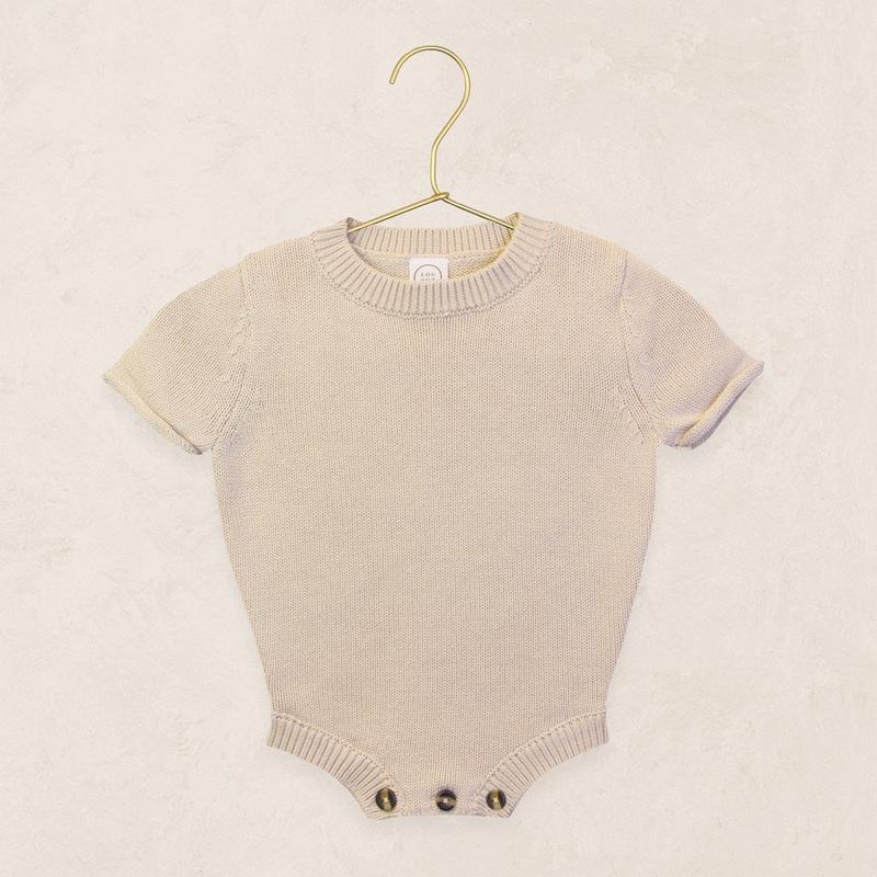 Knit Onesie – Tan