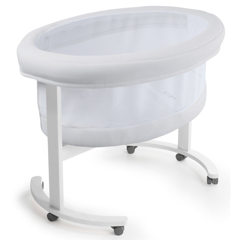 Micuna Smart Fresh Bassinet – White/White