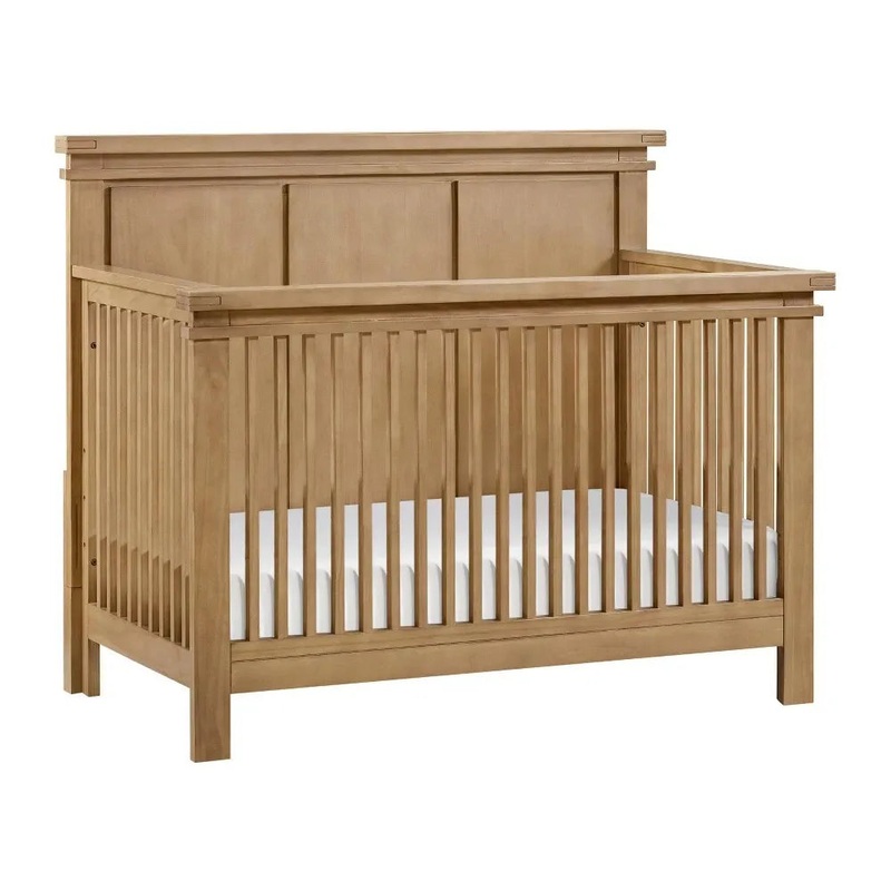 Mystic 4-in-1 Convertible Crib Honey Wood