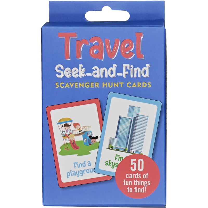 Travel Seek-and-Find Scavenger Hunt Cards