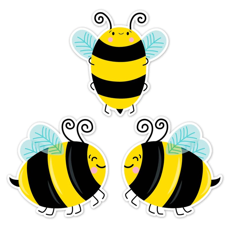 Bees 6″ Designer Cut-Outs