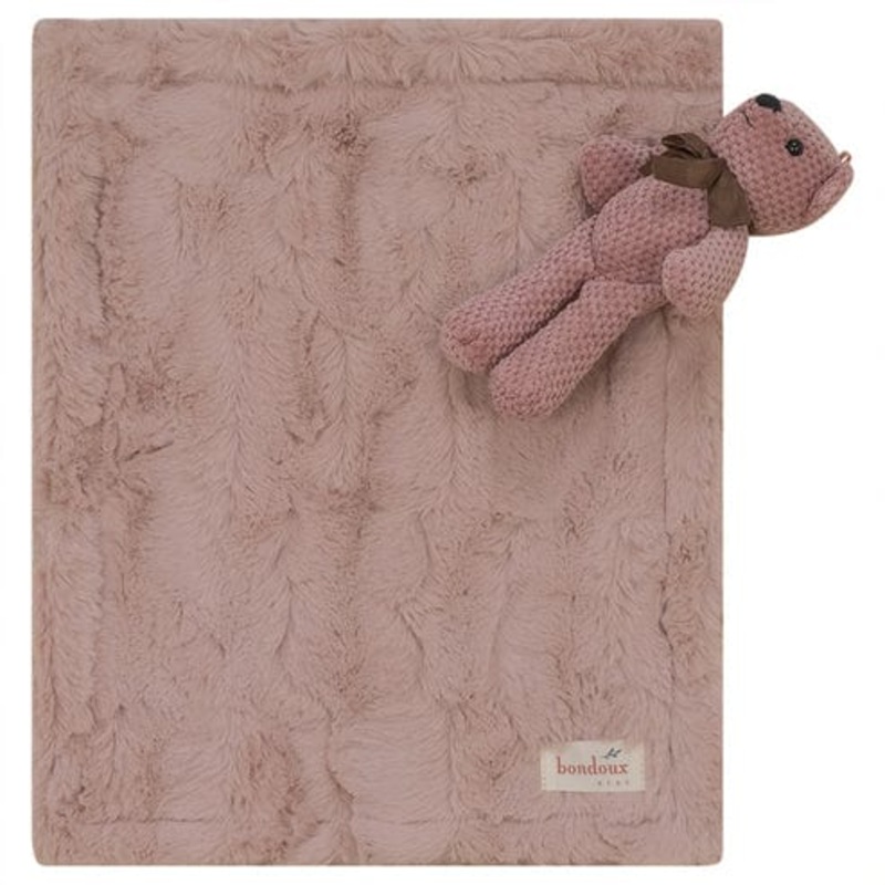 Bondoux Bebe Fuzzy Security Blanket