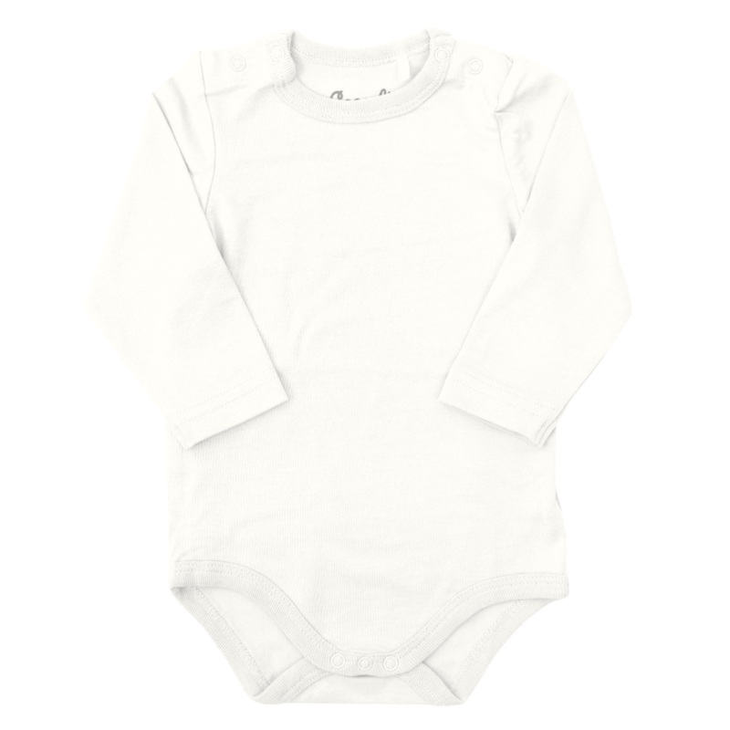 Coccoli – Modal Long Sleeve Bodysuit – Cream