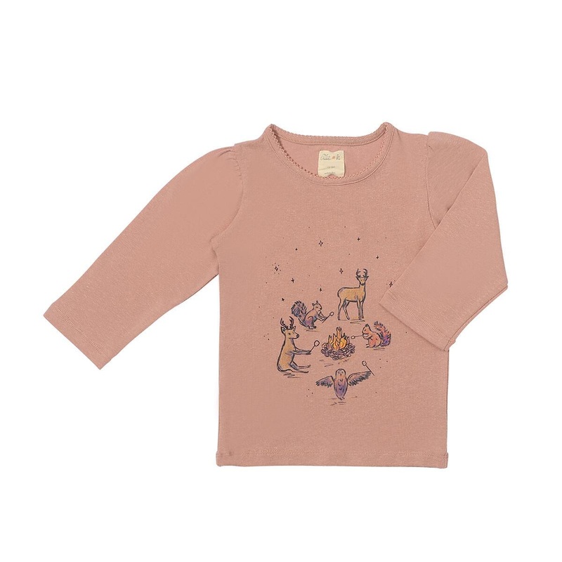 Ettie + H – Long Sleeve T-Shirt – Woodland Campfire Friends