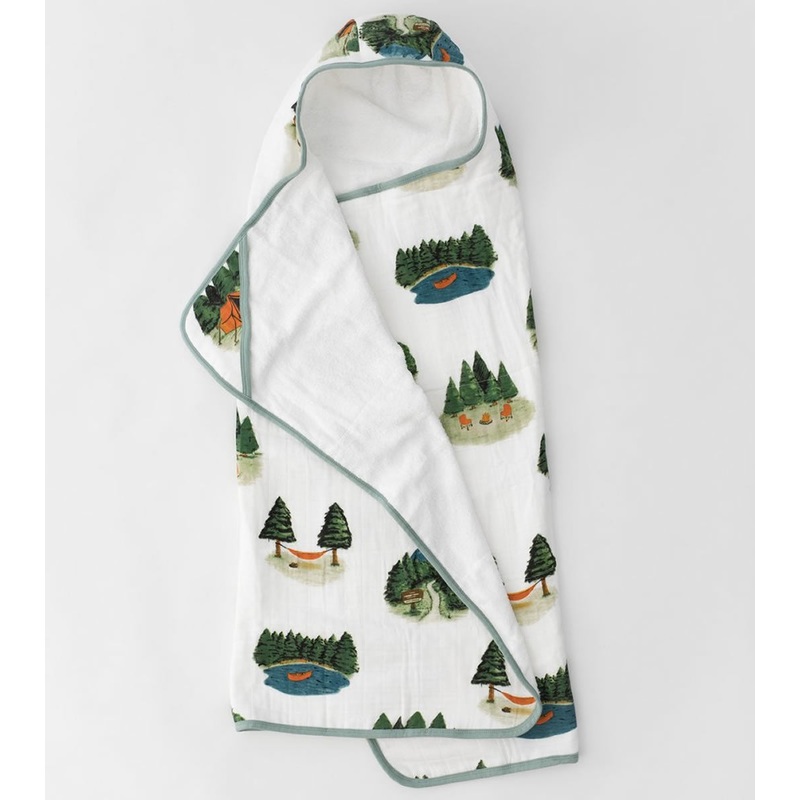 Little Unicorn Cotton Big Kid Hooded Towel – Happy Camper