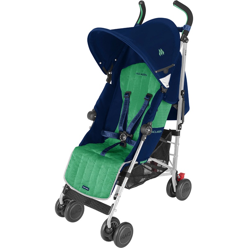 Maclaren Open Box Quest Sport Stroller – Medieval Blue/Jelly Bean