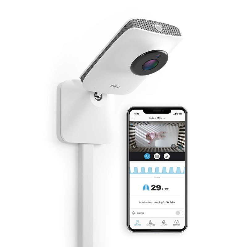 Miku Smart Baby Monitor with Breathing and Movement