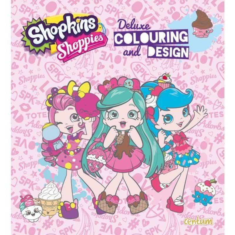 Shoppies Deluxe Coloring & Design