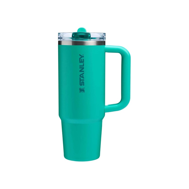 Stanley 30 oz Stainless Steel Quencher Pro Tour Tumbler- Gumdrop Green