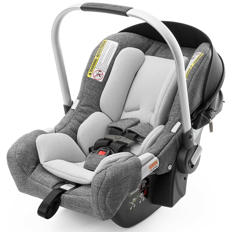 Stokke Pipa Infant Car Seat by Nuna – Black / Black Melange – D