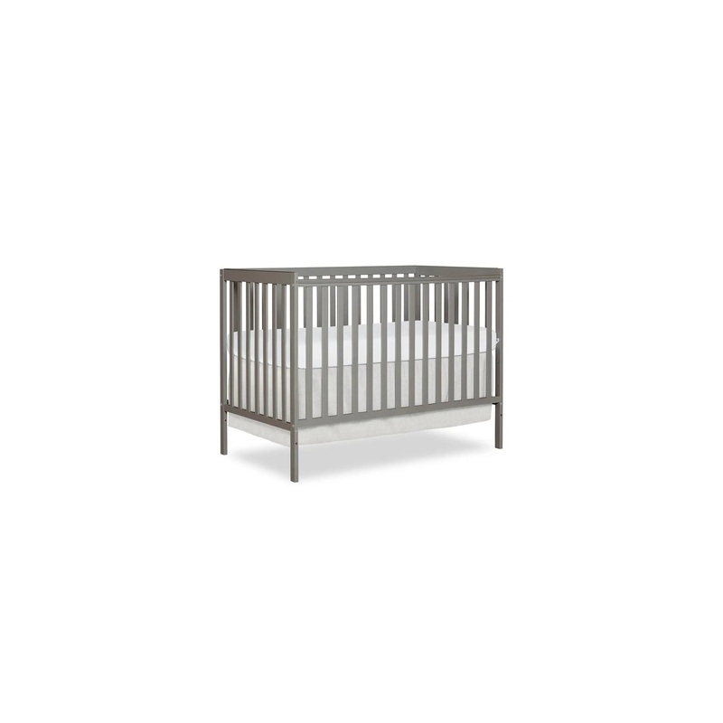 Synergy 5-In-1 Convertible Crib – Cool Grey