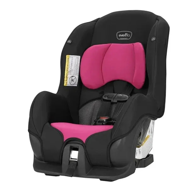 Tribute LX Convertible Car Seat – Solid Black