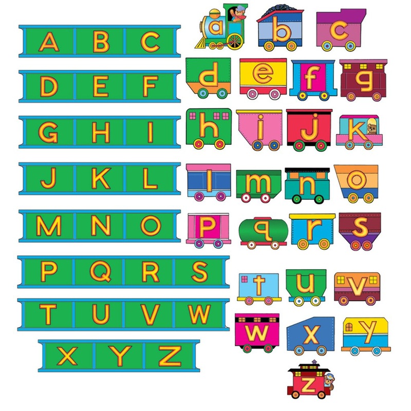 ABC Train with Tracks Felt Set