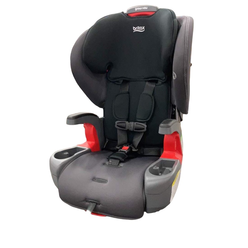 Britax Grow With You Harness-2-Booster Seat, 2024, Mod Black, Seat Belt
